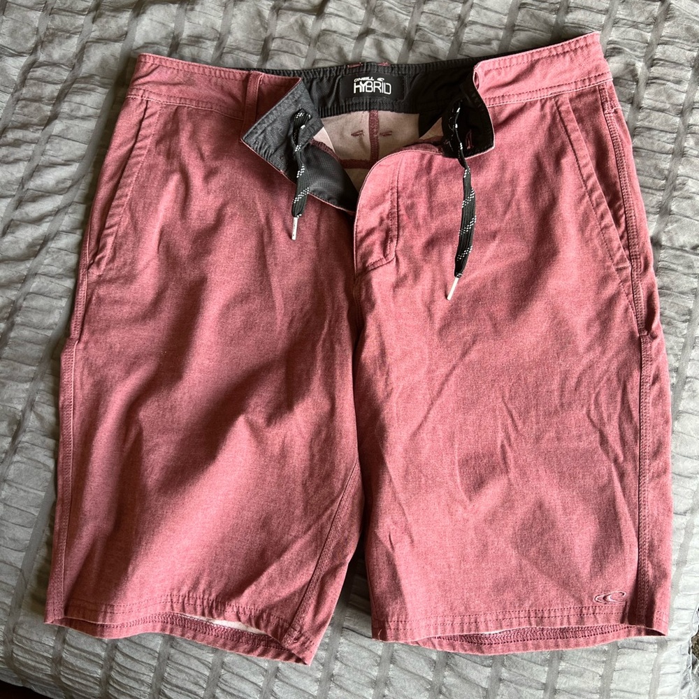 O'Neill Men's Red Hybrid Shorts